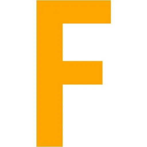 字母F PNG免抠(512x512)