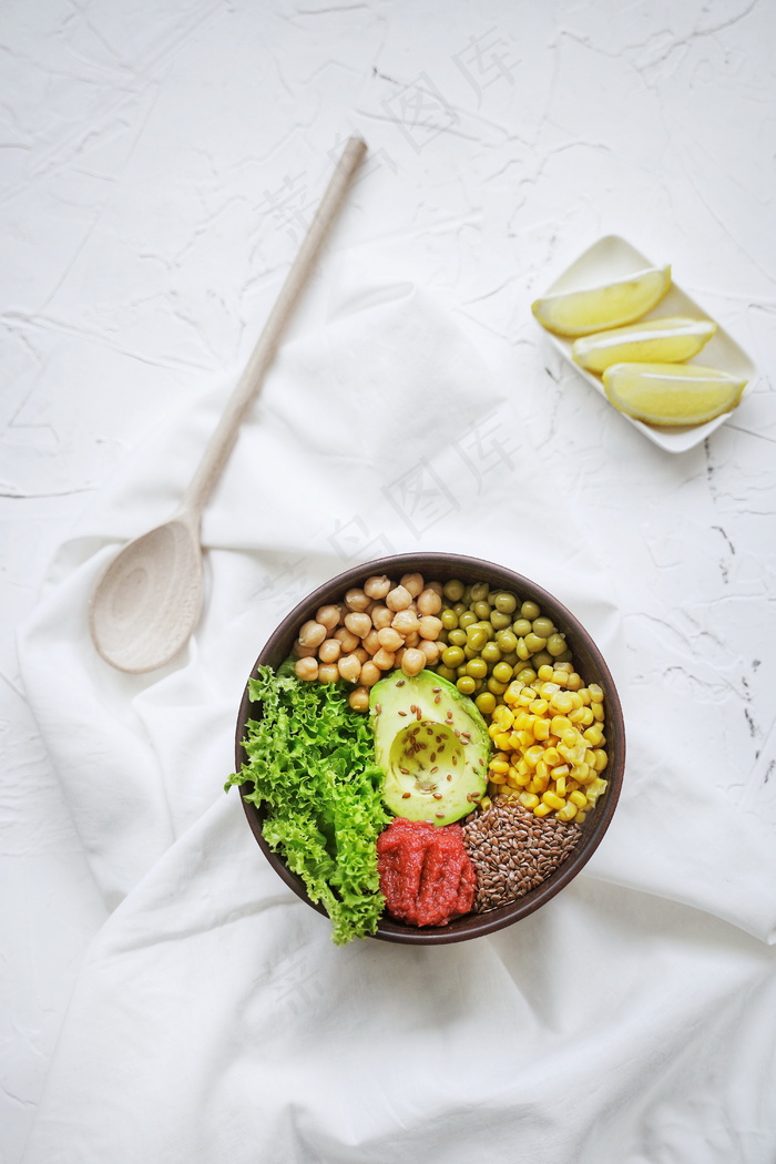 健康蔬菜沙拉图片