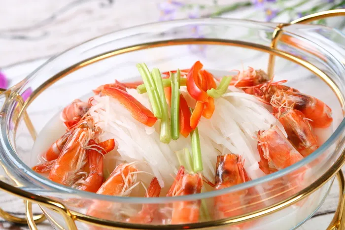 D00581鲜虾翅汤浸萝卜丝 (3)