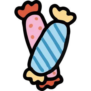 糖果简笔画