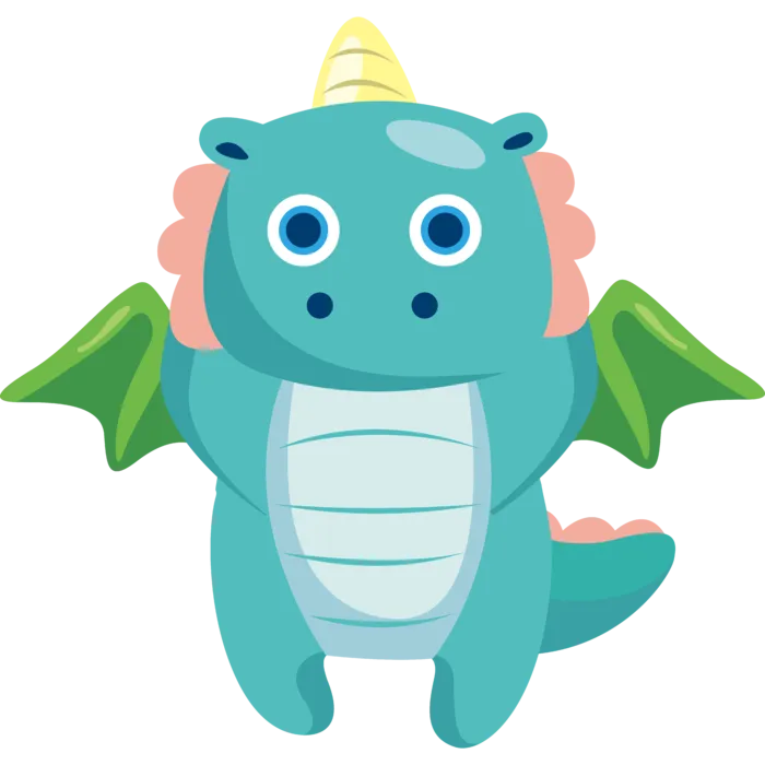 卡通恐龙生日宝宝宴派对素材恐龙派对免扣素材