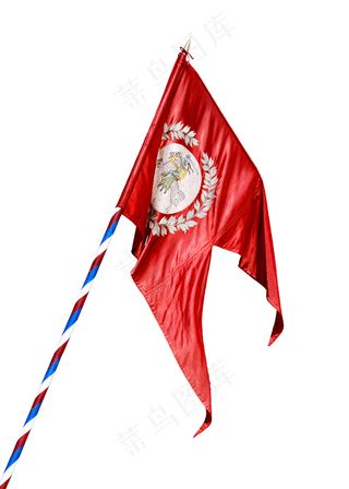 红色旗帜高清图片