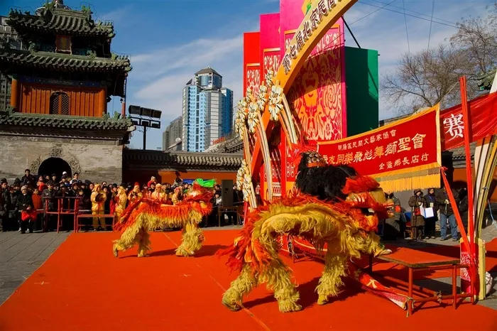庙会风景建筑美图素材