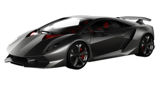 透明跑车素材小车汽车免扣素材PNG