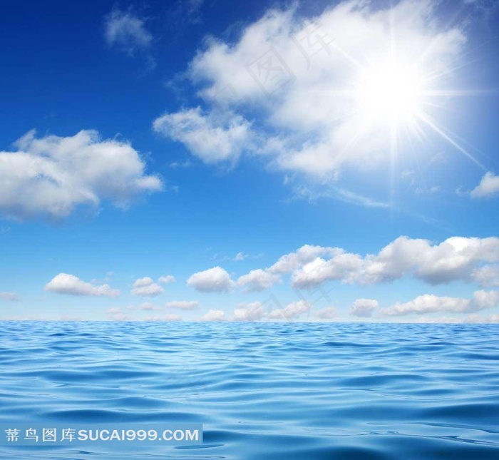 蓝天白云高清图片