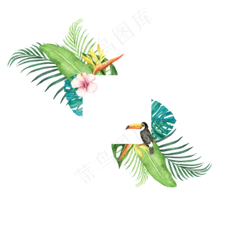 手绘插画-花边6 手绘插画-花边6