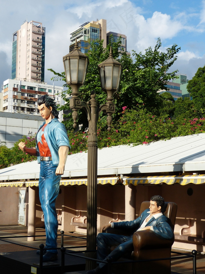 卡通超人模特图片