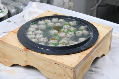 41香菜羊肉丸  -燕北莜面村