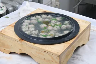 41香菜羊肉丸  -燕北莜面村