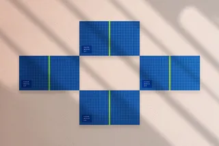 设计名片样机psd素材