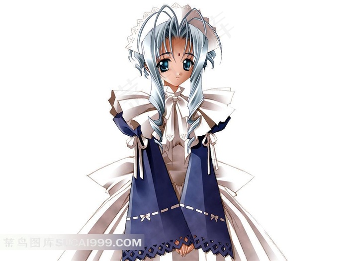 动漫可爱美少女素材