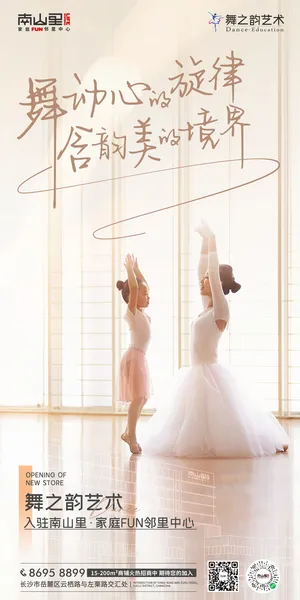 舞之韵海报设计模板
