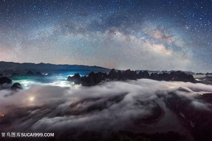 星空素材风景图片