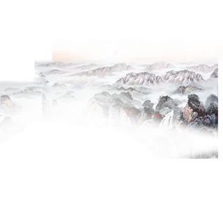 山水画素材中国风水墨画素材元素中国画