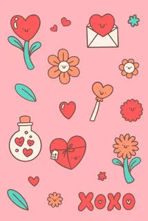 矢量情人节元素