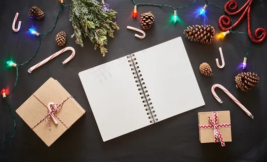 精美真实圣诞节氛围背景高清图片