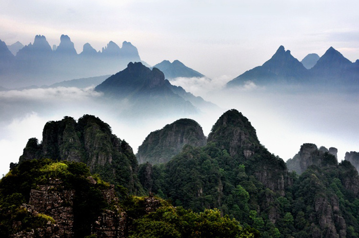 山水风光摄影图片