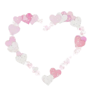 拼接爱心情人节