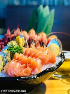 新鲜肉色海鲜图片