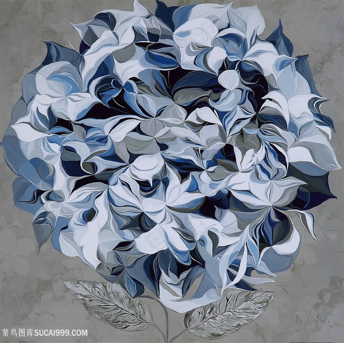 欧式花朵装饰画