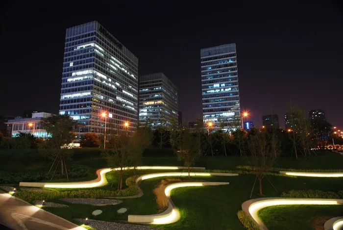 高清唯美城市夜景高楼大厦