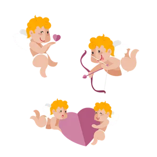 丘比特卡通天使