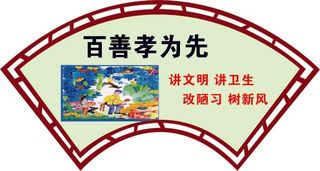 移风易俗展板 
