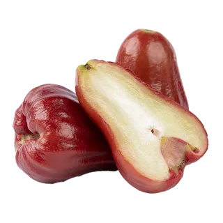 63莲雾 (4)水果超市商品白底图免抠实物摄影png格式图片透明底