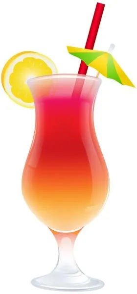 鸡尾酒 PNG免抠(280x600)