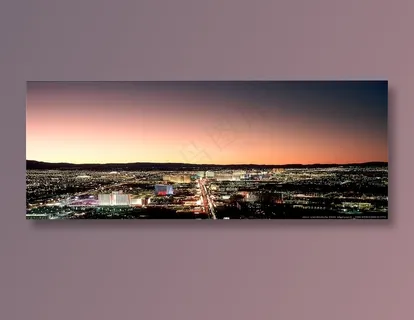 城市建筑风景画