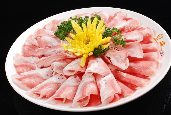 火锅配菜肉片肉类荤类
