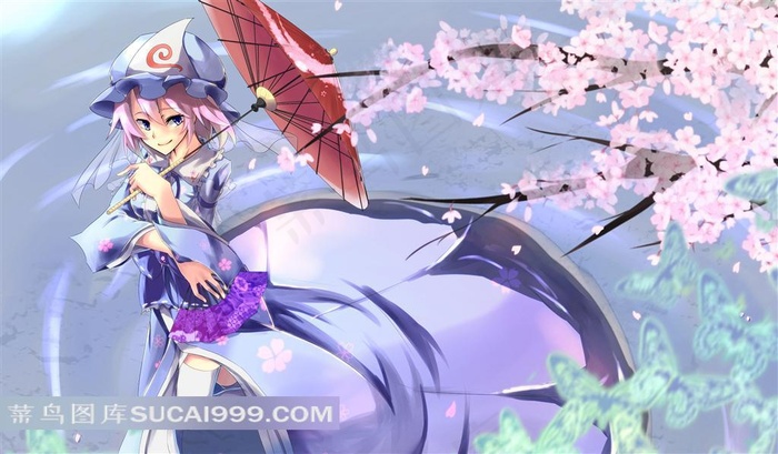 西行寺幽幽子动漫美女