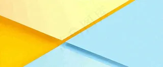 黄蓝矩形背景