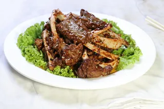 香茅酱鸵排     48元