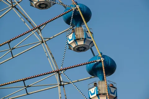 浪漫摩天轮摄影 浪漫摩天轮摄影