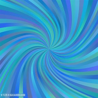 蓝色旋转炫彩背景