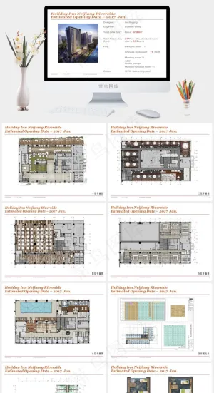 白色实景风PPT模板预览图