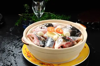 生啫干香鱼头58元