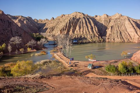 陕西靖边波浪谷