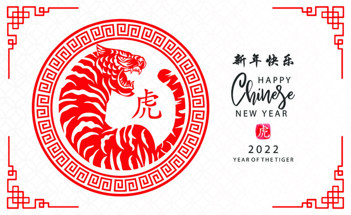设计 2022年 虎年 背景eps,ai矢量模版下载