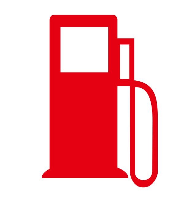 矢量加油站标志