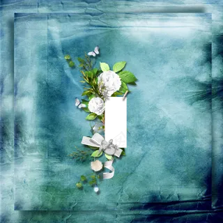 高清鲜花相框图片下载