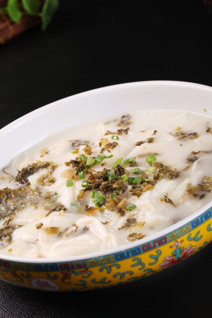 宁波雪菜煨笋衣 (1)