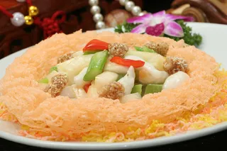 琥珀桃仁炒虾腰