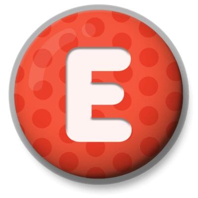 字母E PNG免抠(400x400)