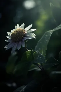 花朵绿叶草丛森林阳光大自然摄影海报素材背景