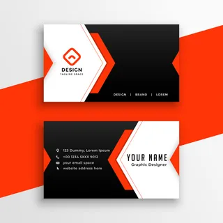 时尚现代名片模板