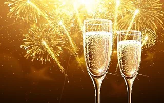 圣诞节圣诞树圣诞老人闪亮装饰电商促销折扣海报