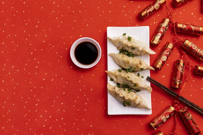 冬至鲜香好吃煮熟的饺子图片-第8张