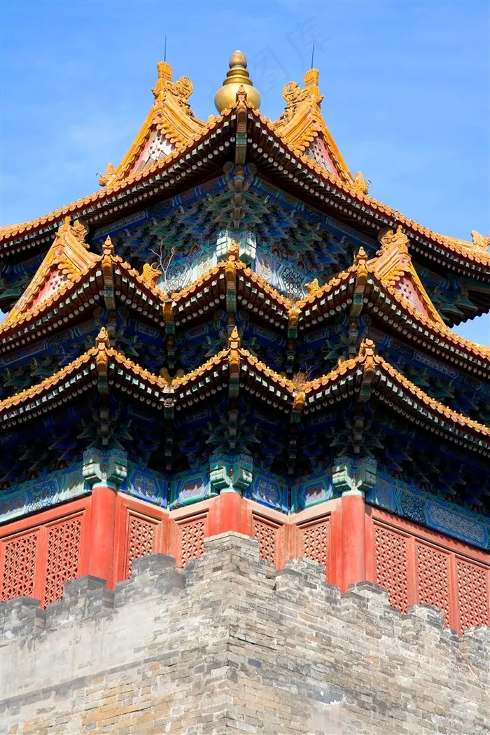 中国故宫建筑摄影素材